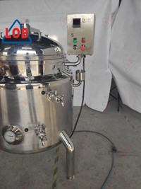 Gas heating pressure cooker