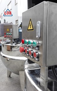 Control box of jacketed kettle