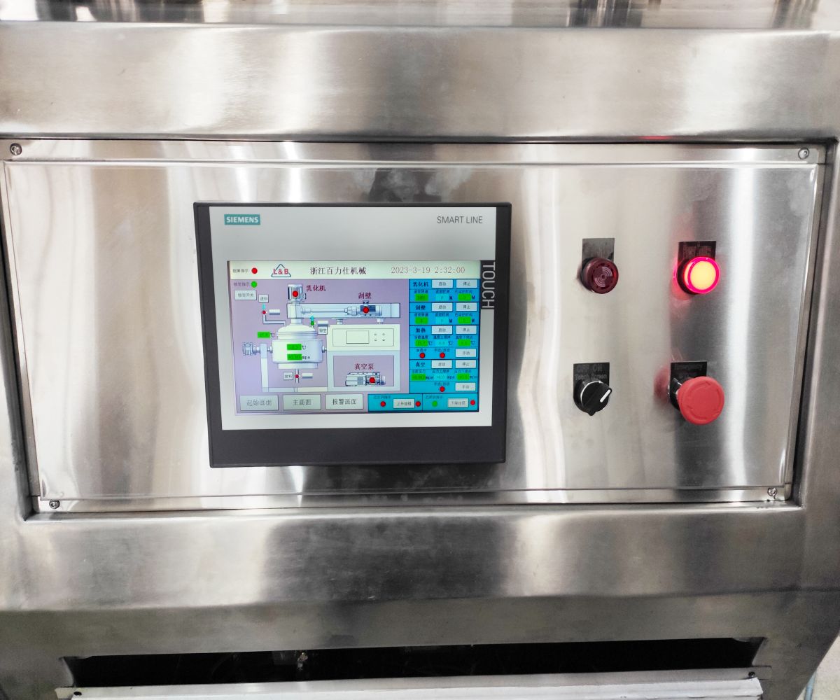 Vacuum Homogenizer Mixer